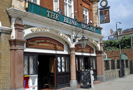 Pubul englez din primele zece cele mai bune pub-uri din Londra