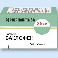 Baclofen - manual de utilizare, comentarii, indicații