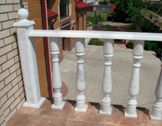 Balustrade și balustrade, balustrade, coloane, balustrade de marmură și granit