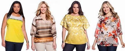 Bluze pentru femeile grase care le construiesc fotografii, modele, cu ce să combine