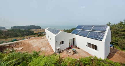 Бюджетний проект будинку в південній-корее
