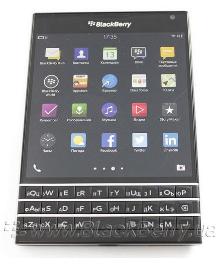 Детальний огляд смартфона blackberry passport