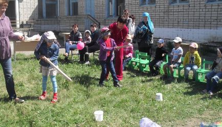 Sabantuy pentru copii în grădinița 