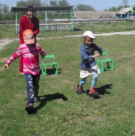 Sabantuy pentru copii în grădinița 