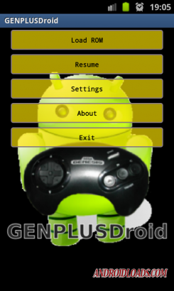 Genplusdroid pentru emulatorul de android