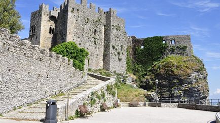 Erice atracții sicily, cum să obțineți de la trapani