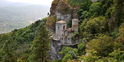 Erice atracții sicily, cum să obțineți de la trapani