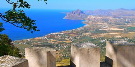 Erice atracții sicily, cum să obțineți de la trapani