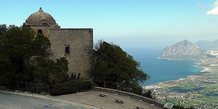 Erice atracții sicily, cum să obțineți de la trapani