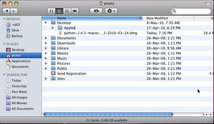 Sistem de fișiere Mac OS