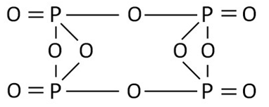 Formula de oxid de fosfor în chimie