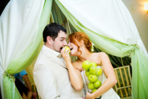 Fotografie de nunta de fructe, buchete de mireasa, decor, decoratiuni