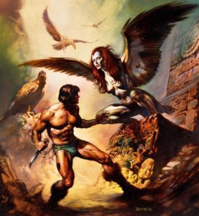 Гарпії - огидні жінки з пташиними крилами, стародавні боги і герої