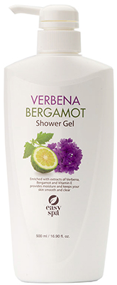 Гель для душа easy spa verbena bergamot - відгуки, фото і ціна