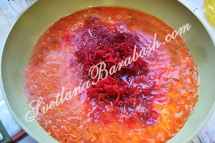 Gătiți un borsch delicios acasă, blogul Svetlana Barabash