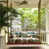 Idei pentru decorarea verandei și a terasei și ceea ce puteți aranja acolo (31 fotografii)