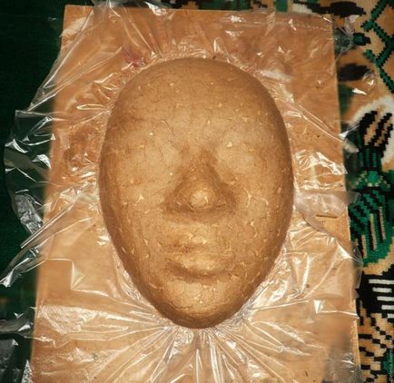 Ізготоаленіе інтер'єрної маски з підручних матеріалів - ярмарок майстрів - ручна робота, handmade