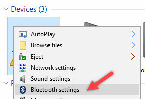 Hogyan oldja meg a problémát a Windows 10 bluetooth