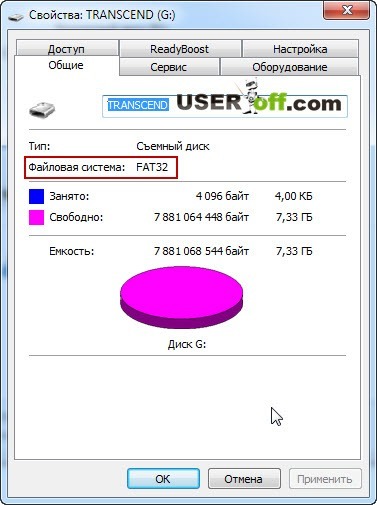 Cum se formatează o unitate flash USB în fat32