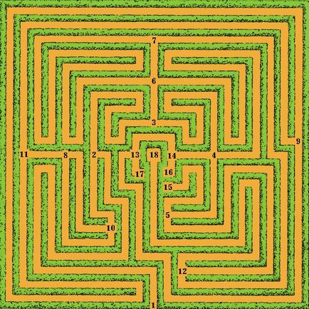 Cum se construiește un labirint