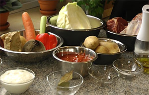 Hogyan kell főzni egy finom leves recept borscs klasszikus fotók