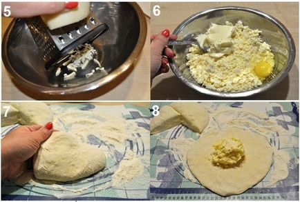 Főzni KHACHAPURI - egy recept, összetevők és képek