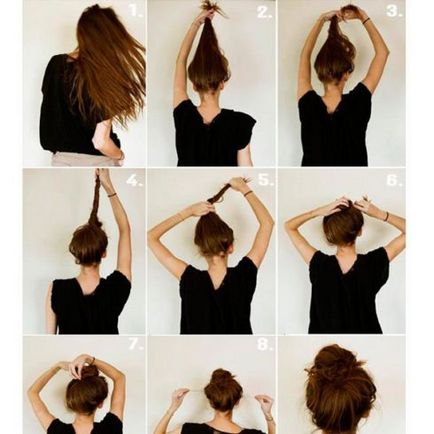 Как да направите красива сноп от косата - как да създадете прически