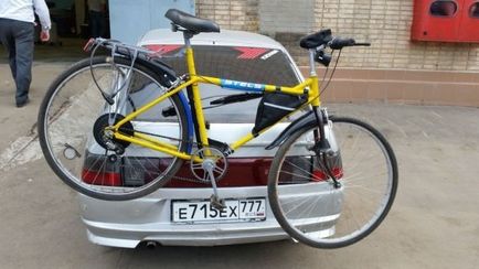 Cum de a face un atașament pentru o bicicletă pe mașină cu mâinile noastre opțiunile noastre - impuls auto