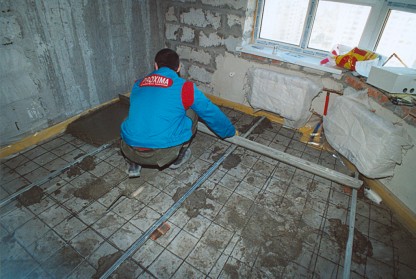 Як зробити стяжку підлоги докладна інструкція