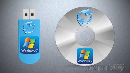 Як створити диск відновлення системи для windows 7!