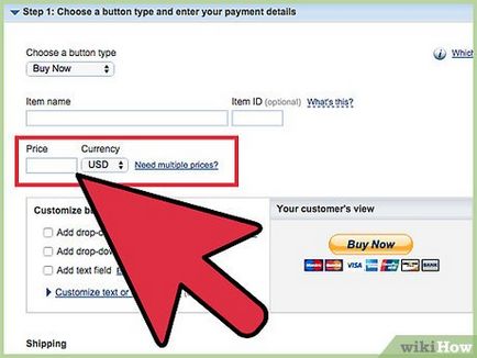 Cum se creează butonul de plată paypal