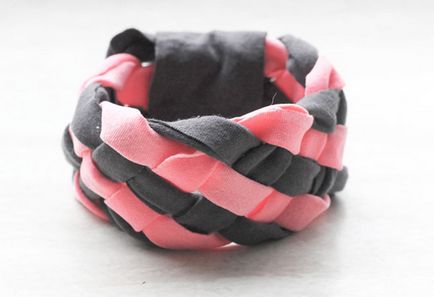 Hogyan szőni egyszerű ruhát karkötő - kézzel készített, kreatív - egy online folyóirat, a kézműves