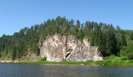 Piatra ermak, marginea Perm