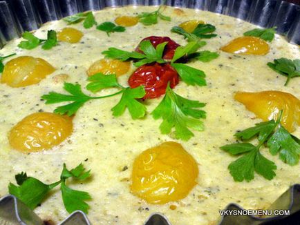 Clafoutis paradicsommal és feta sajttal - ízletes menü