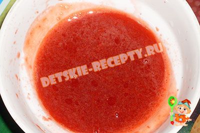 Полуничний кисіль рецепт з фото (зі свіжої полуниці), дитячі рецепти, страви