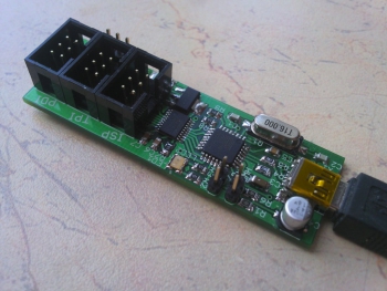 Kompakt programozó usbtiny-mkii vékony (avrisp-mkii klón) (slim) Kompakt programozó usbtiny-mkii vékony (avrisp-mkii klón)