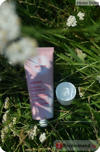 Crema de maini weleda mandel (migdale) sensitiv handcreme - «✿ ❀ ❁ crema delicata de maini weleda