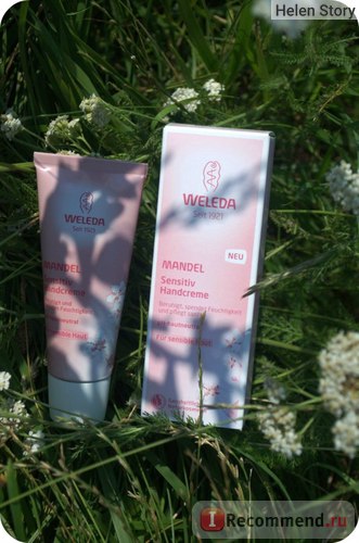 Крем для рук weleda mandel (мигдальний) sensitiv handcreme - «✿ ❀ ❁ делікатний крем для рук weleda