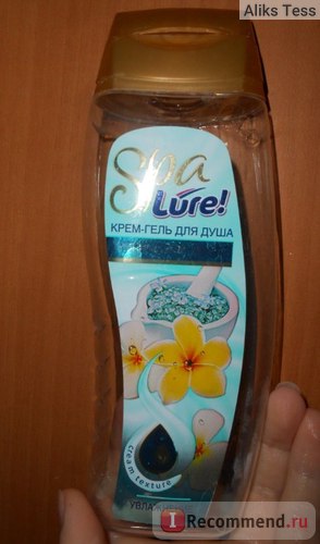 Crema-gel de dus ademenit! Spa-care 