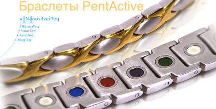 Магнітні браслети - vision pentactiv (Визион пентактів)