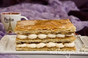 Málna és vanília millefeuille, a legfinomabb portál Runet