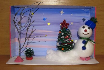 Робимо зимову композицію в дитячий сад - ярмарок майстрів - ручна робота, handmade