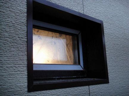 Metal lejtőkön az ablakok beszerelése - autodidakta