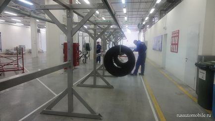 Reședință Michelin care produce servicii, mașina rusă