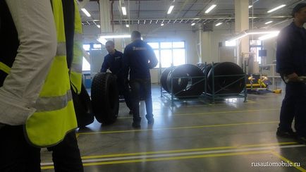 Reședință Michelin care produce servicii, mașina rusă