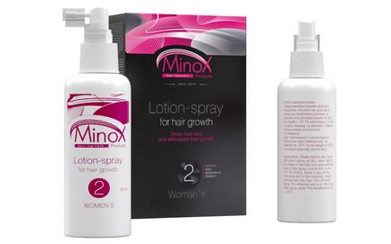 Minox lotion-spray pentru cititorii de test de creștere a părului