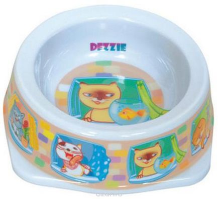 Bowls pentru pisici cu un dozator pentru a cumpara