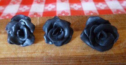 Мк - трояндочки з пластики для обідка - прикраса для волосся, щоденник рукодільниці