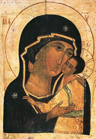 Rugăciuni înaintea icoanei Fecioarei Maria numită Tolga