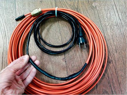 Instalarea unui cablu de încălzire autoreglabil - caracteristici de instalare